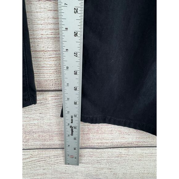 AG Adriano Goldschmied Protege Straight Leg Jeans Mens 33x34 Black Stretch - Picture 12 of 13